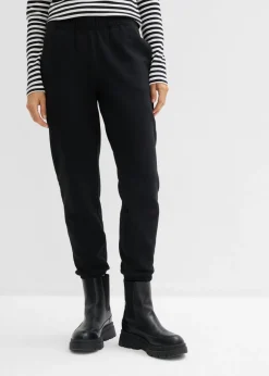 Mujer bonprix bonprix Pantalón de chándal de algodón orgánico puro (2 unidades)