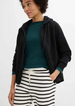 Mujer bonprix bonprix Pantalón de chándal de algodón ecológico puro