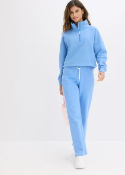 Mujer bonprix bonprix Pantalón de chándal de algodón puro (2 unidades)