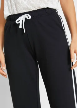 Mujer bonprix bonprix Pantalón de chándal de algodón puro (2 unidades)