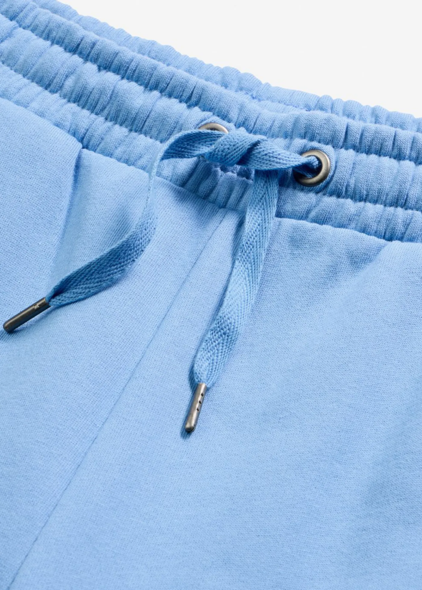 bonprix bonprix Básicos|Ropa Cómoda>Pantalón de chándal de algodón orgánico puro con cintura alta azul provenzal