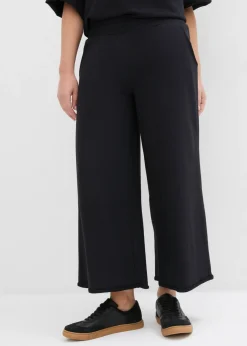 Mujer bonprix bonprix Pantalón de chándal de algodón orgánico con largo capri