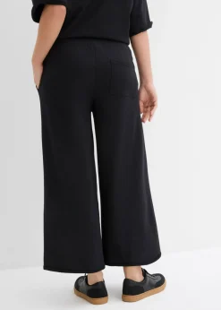 Mujer bonprix bonprix Pantalón de chándal de algodón orgánico con largo capri