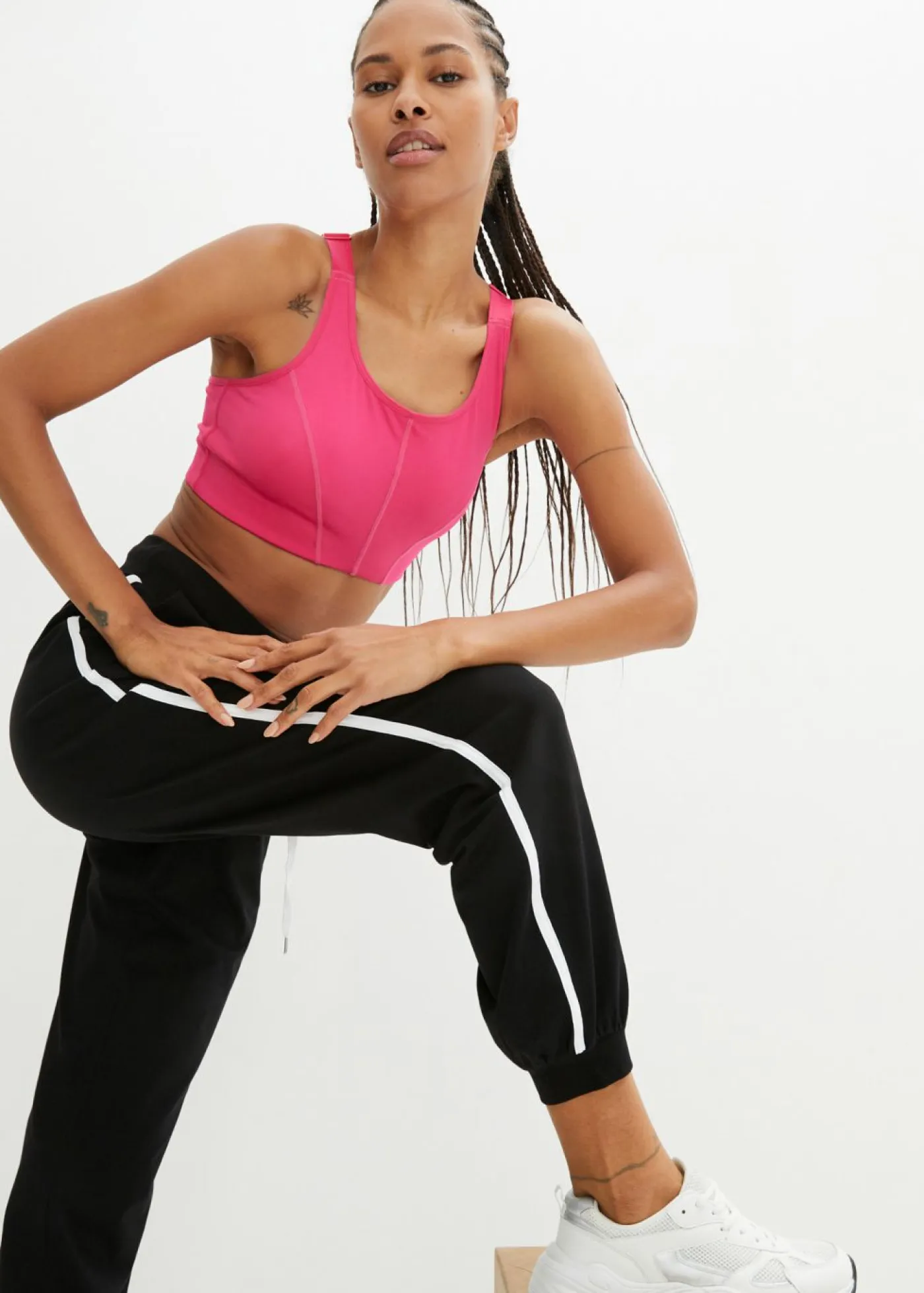 Mujer bonprix bonprix Pantalón de chándal de algodón