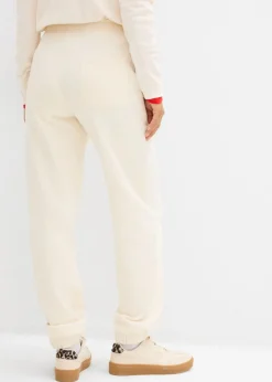 Mujer bonprix bonprix Pantalón de chándal de algodón puro