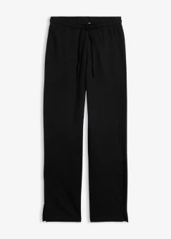 bonprix bonprix Básicos|Ropa Cómoda>Pantalón de chándal de algodón ecológico puro Negro