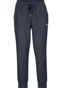 Mujer bonprix bonprix Pantalón de chándal de aspecto vaquero de 7/8