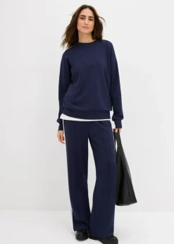 Mujer bonprix bonprix Pantalón de chándal de calidad interlock