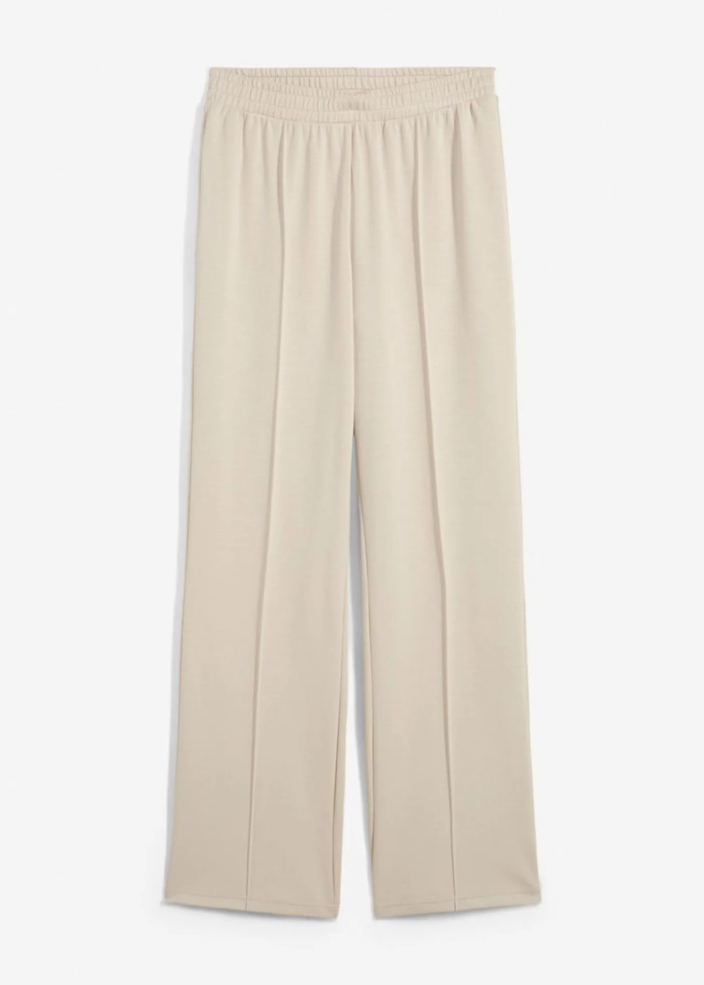 bonprix bonprix Ropa Cómoda|Pantalones>Pantalón de chándal de mezcla de viscosa suave gris piedra