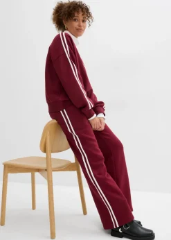 Mujer bonprix bonprix Pantalón de chándal de mezcla de algodón suave