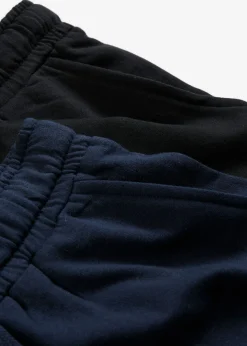 Niños bonprix bonprix Pantalón de chándal de mezcla de algodón (2 unidades)