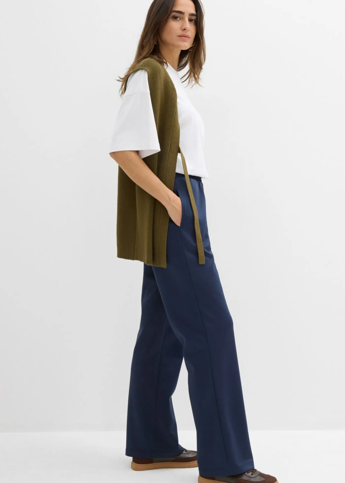 Mujer bonprix bonprix Pantalón de chándal de neopreno