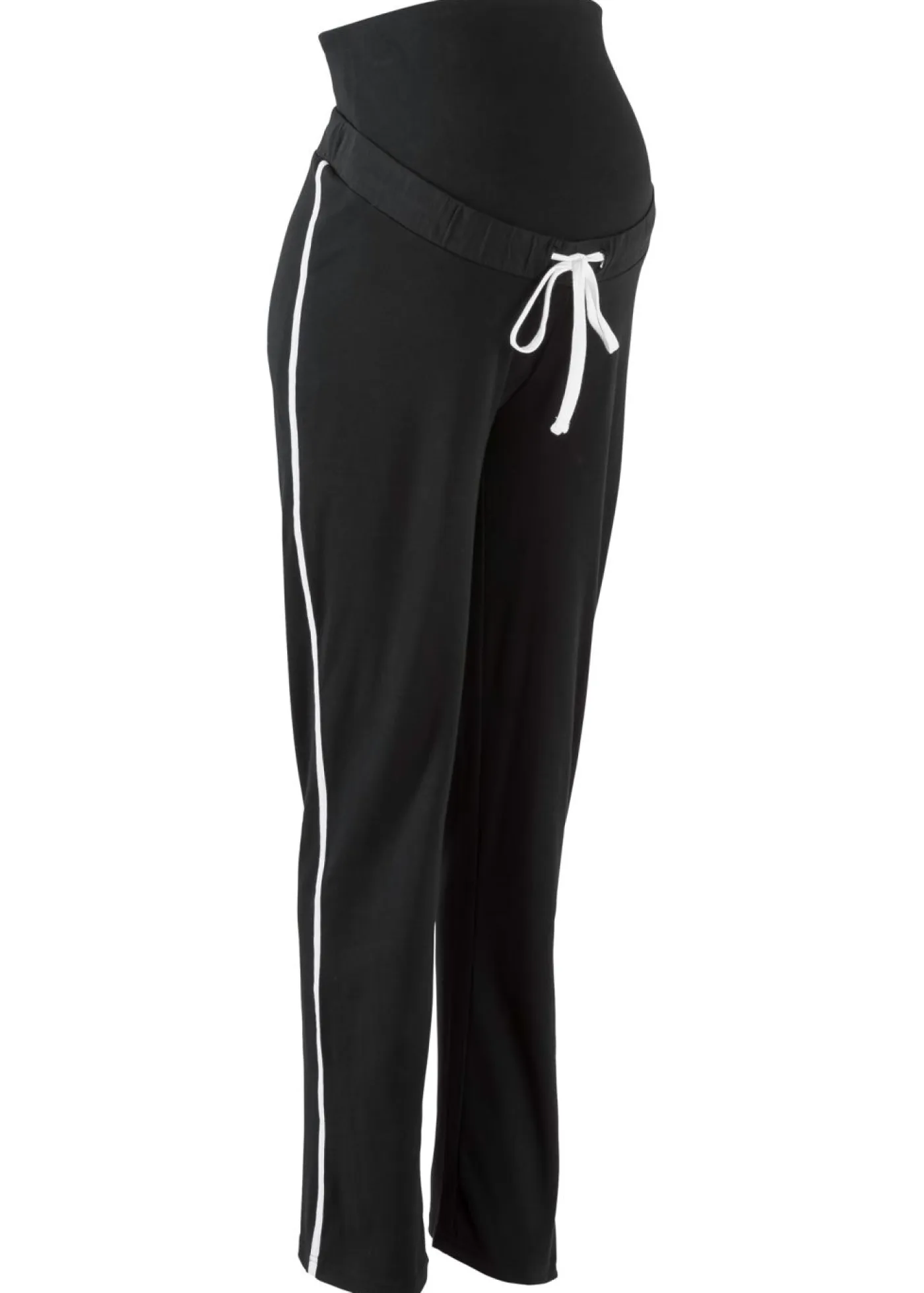 Mujer bonprix bonprix Pantalón de chándal premamá de algodón ecológico con pierna recta