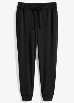 bonprix bonprix Ropa Térmica|Outdoor>Pantalón de chándal térmico con prácticos bolsillos con cremallera Negro