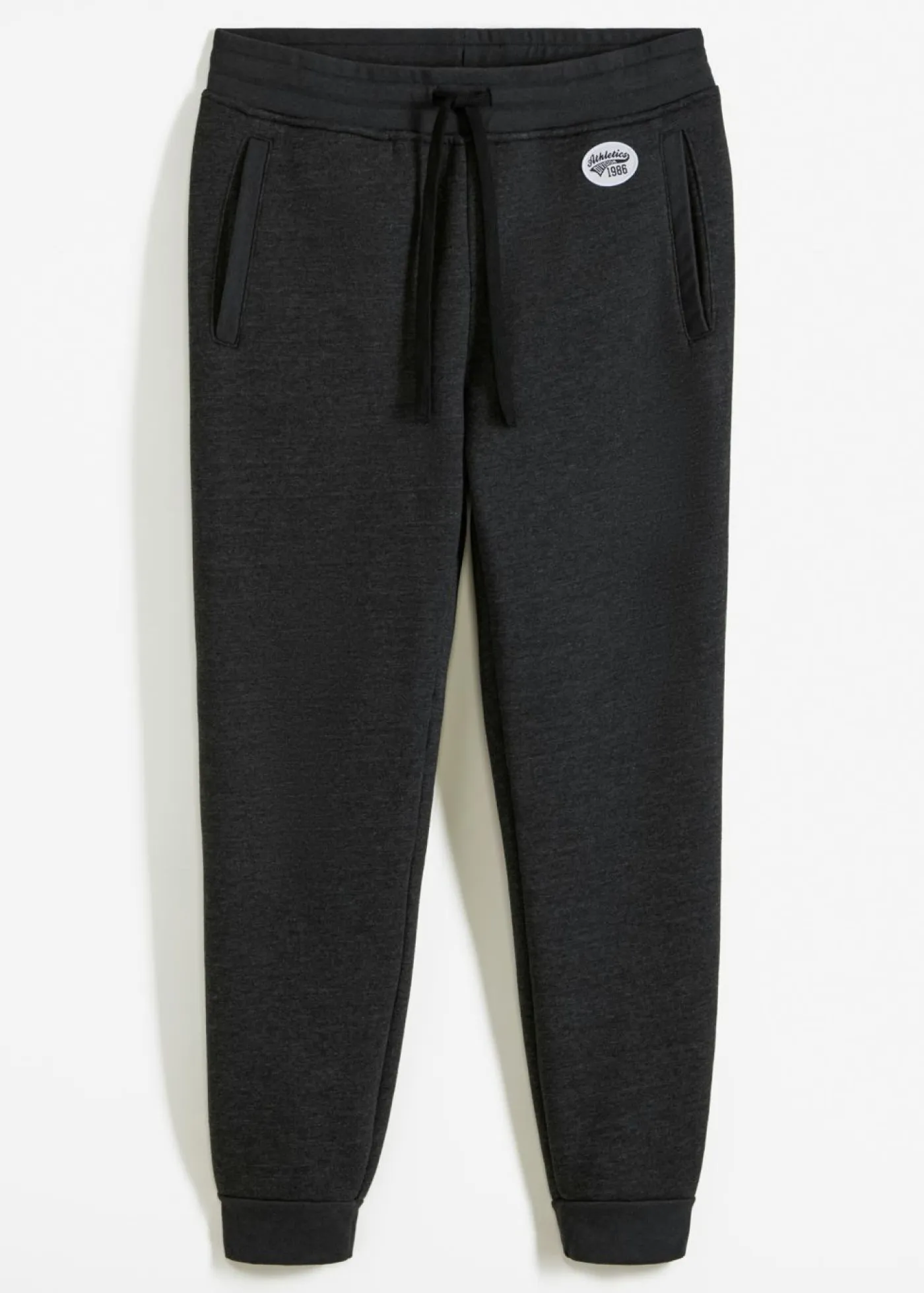 bonprix bonprix Ropa Térmica|Outdoor>Pantalón de chándal térmico con forro térmico suave Antracita jaspeado