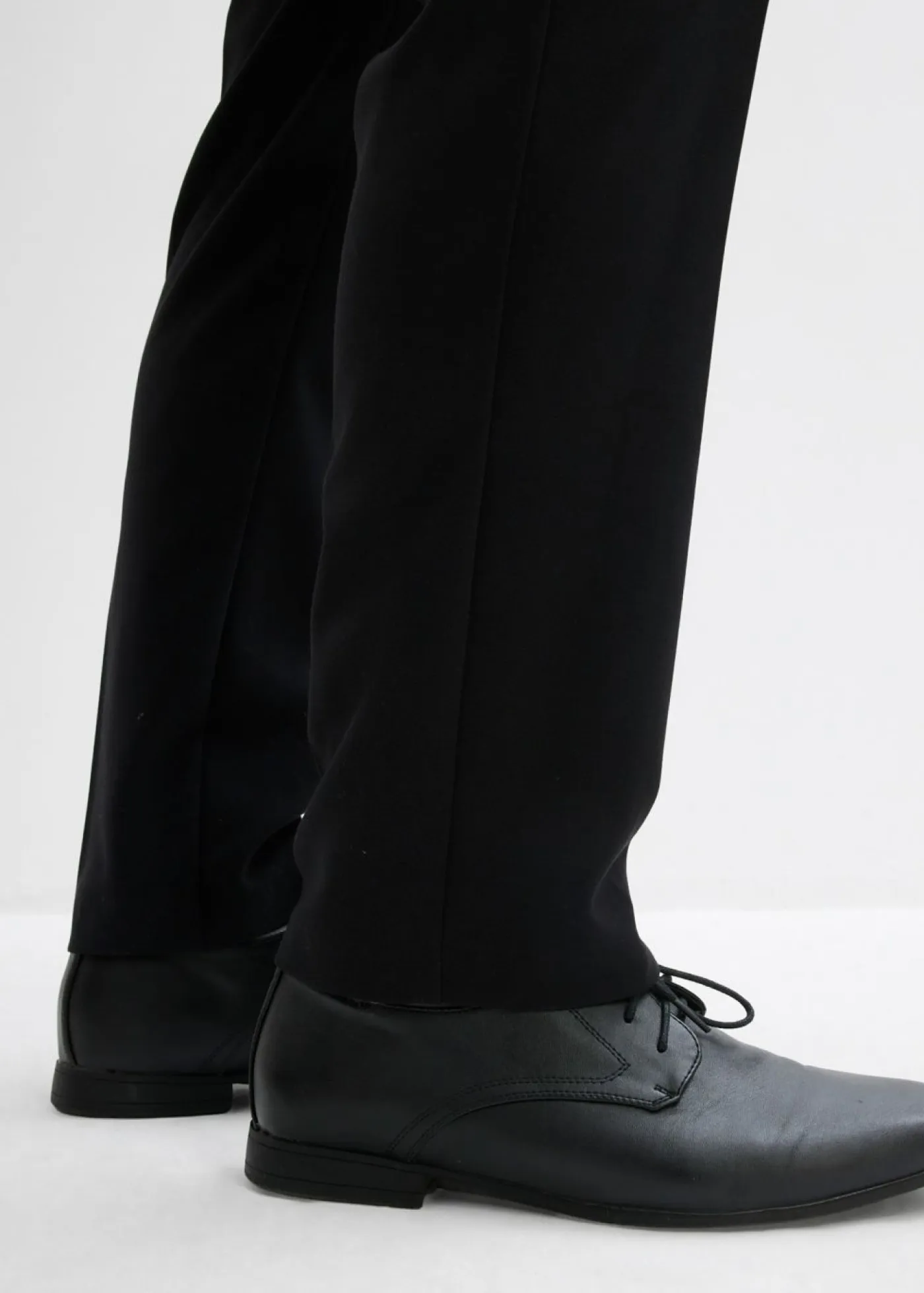 bonprix bonprix Trajes|Pantalones>Pantalón de esmoquin con contenido de elastano y corte ajustado Negro