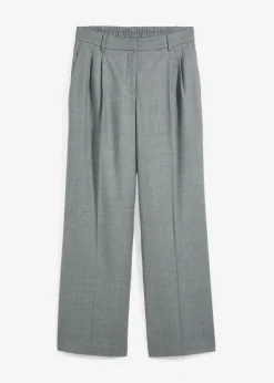 Mujer bonprix bonprix Pantalón de lana con pinzas