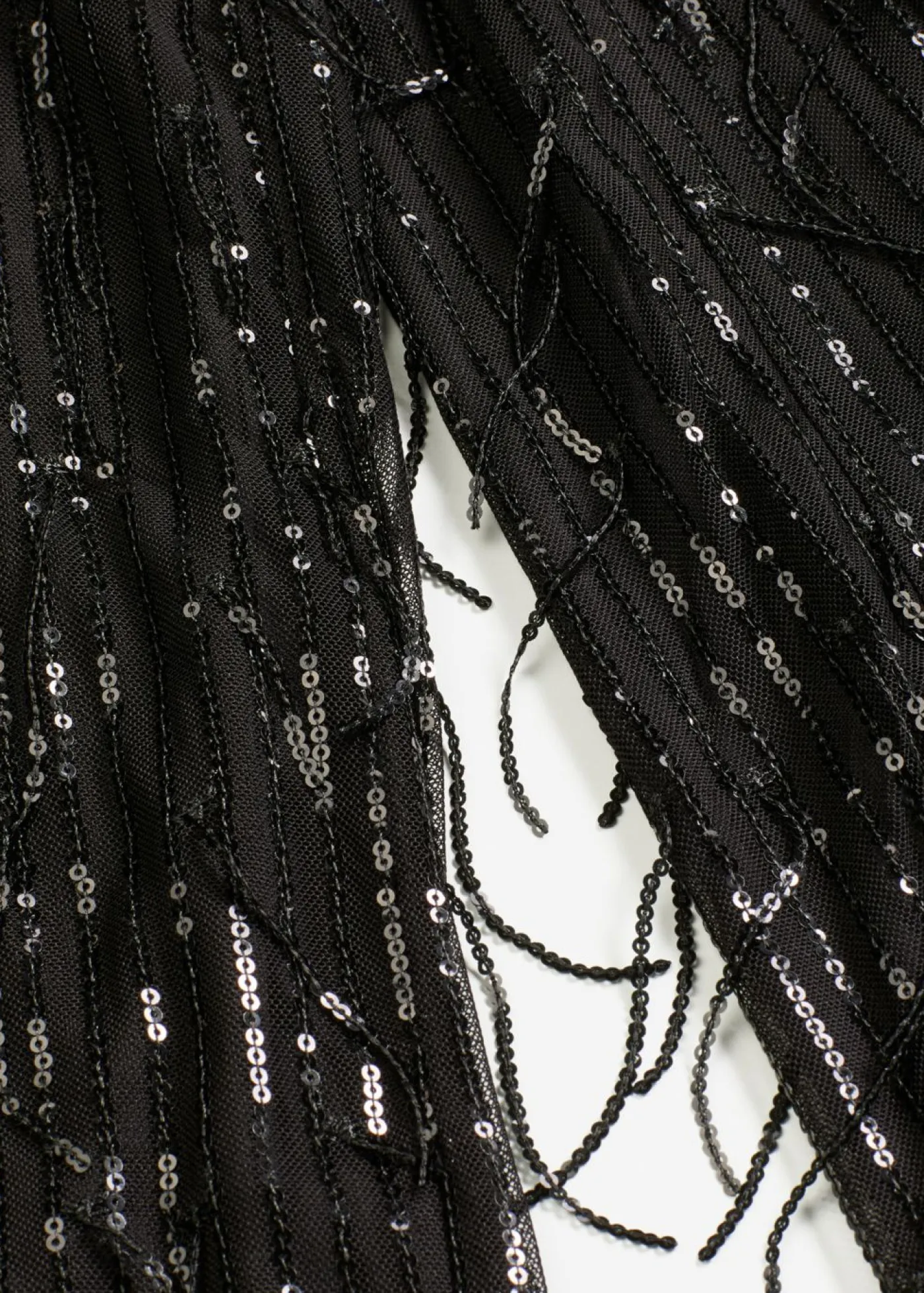 Mujer bonprix bonprix Pantalón de lentejuelas con flecos