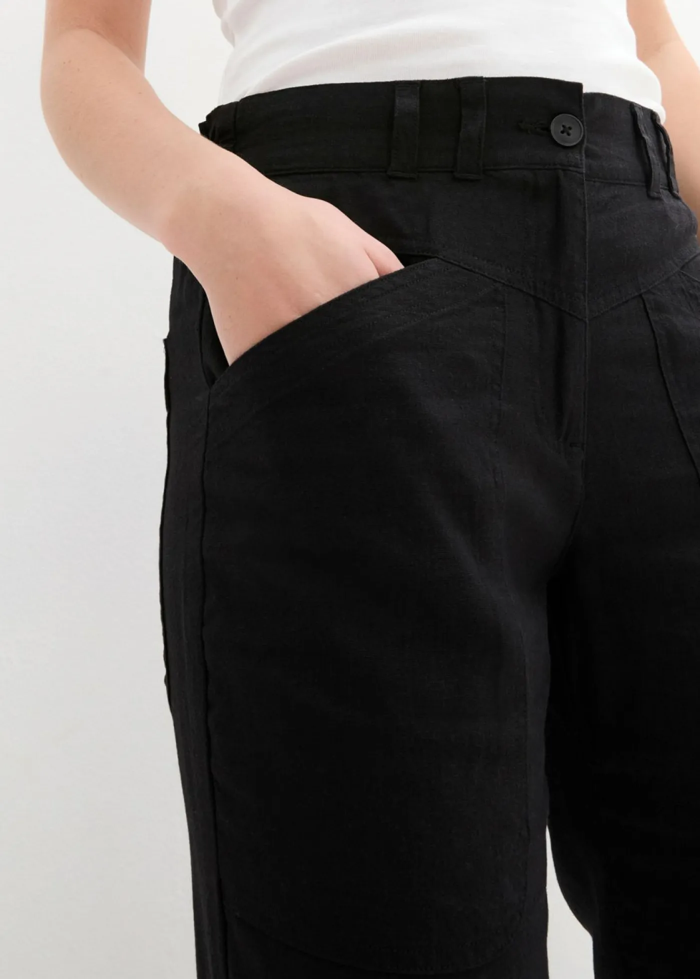 Mujer bonprix bonprix Pantalón de lino