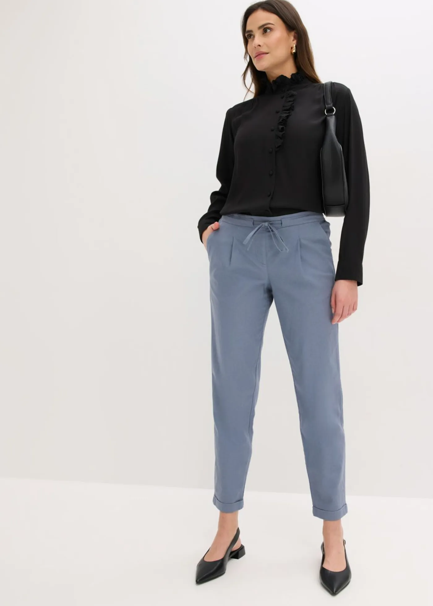 Mujer bonprix bonprix Pantalón de lino