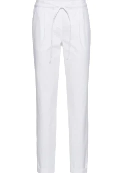 bonprix bonprix Pantalones|Novedades>Pantalón de lino Blanco