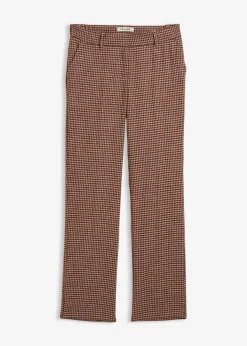 Mujer bonprix bonprix Pantalón de mezcla de lana suave