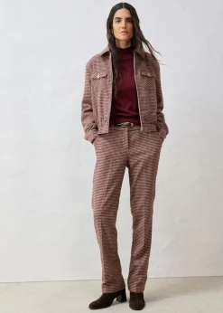 Mujer bonprix bonprix Pantalón de mezcla de lana suave