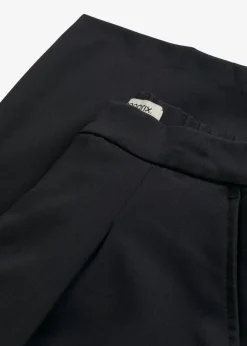 Mujer bonprix bonprix Pantalón de mezcla de viscosa con diseño barrel