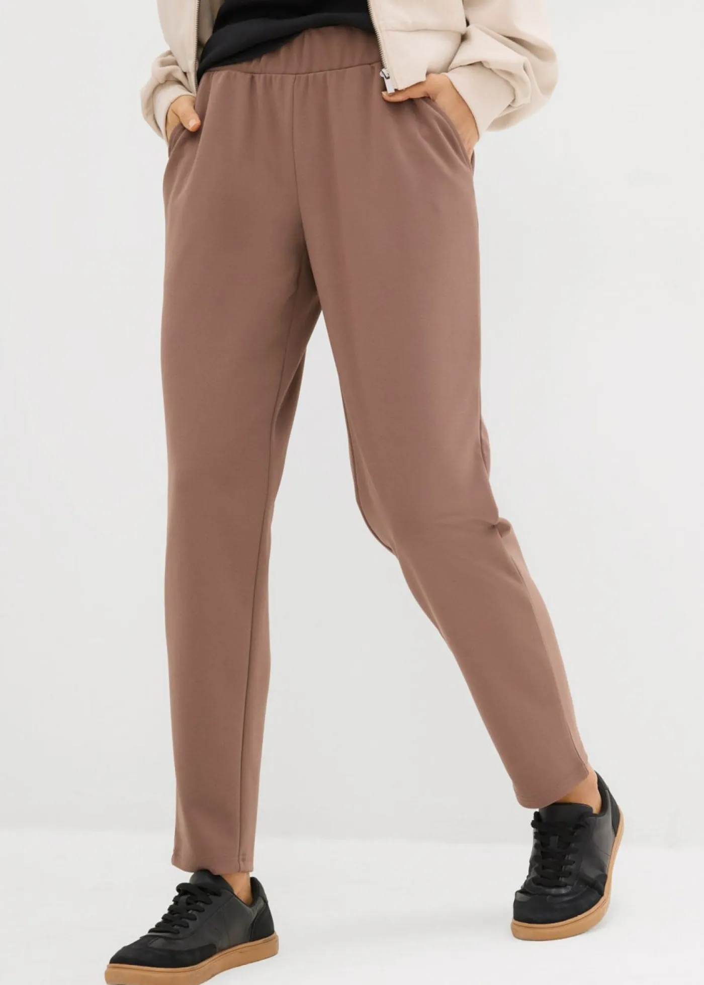 Mujer bonprix bonprix Pantalón de neopreno con cintura cómoda