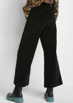 Mujer bonprix bonprix Pantalón de pana con cintura cómoda, high waist