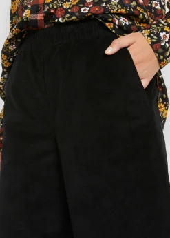 Mujer bonprix bonprix Pantalón de pana con cintura cómoda, high waist