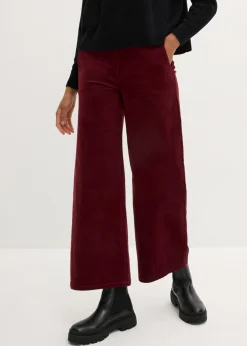 Mujer bonprix bonprix Pantalón de pana con cintura cómoda, high waist