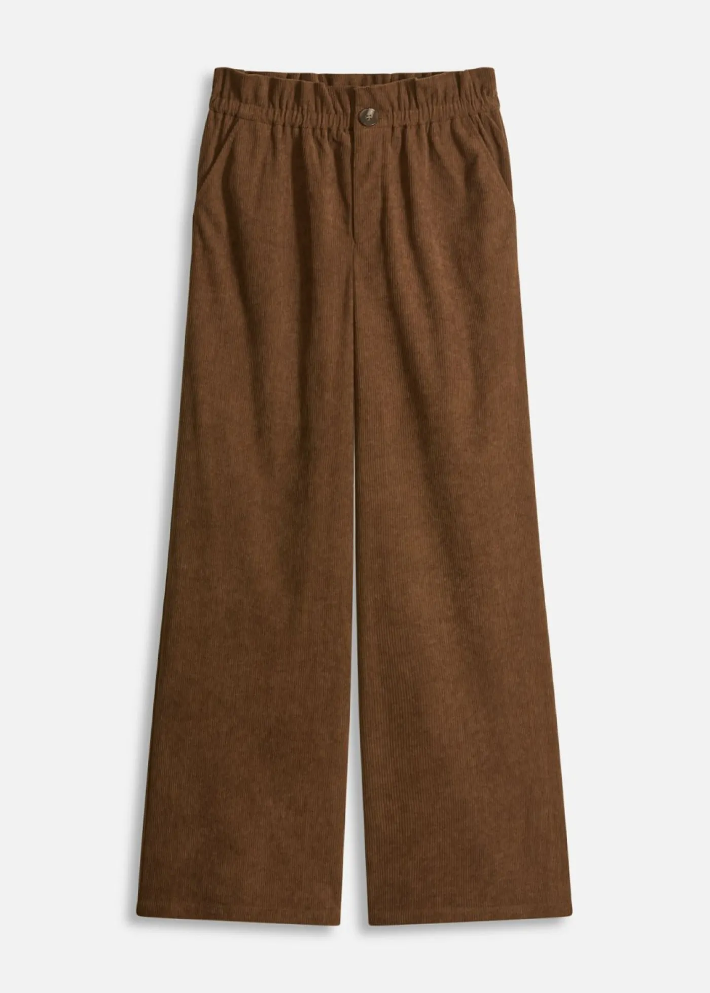 Mujer bonprix bonprix Pantalón de pana con perneras anchas