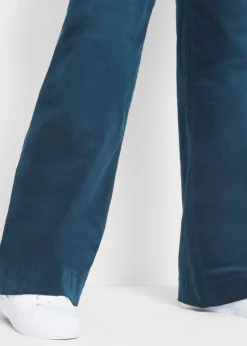 Mujer bonprix bonprix Pantalón de pana elástico de corte ancho