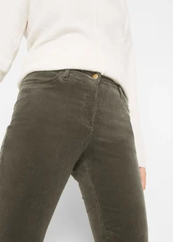 Mujer bonprix bonprix Pantalón de pana elásticos, straight