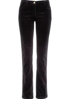 Mujer bonprix bonprix Pantalón de pana elásticos, straight