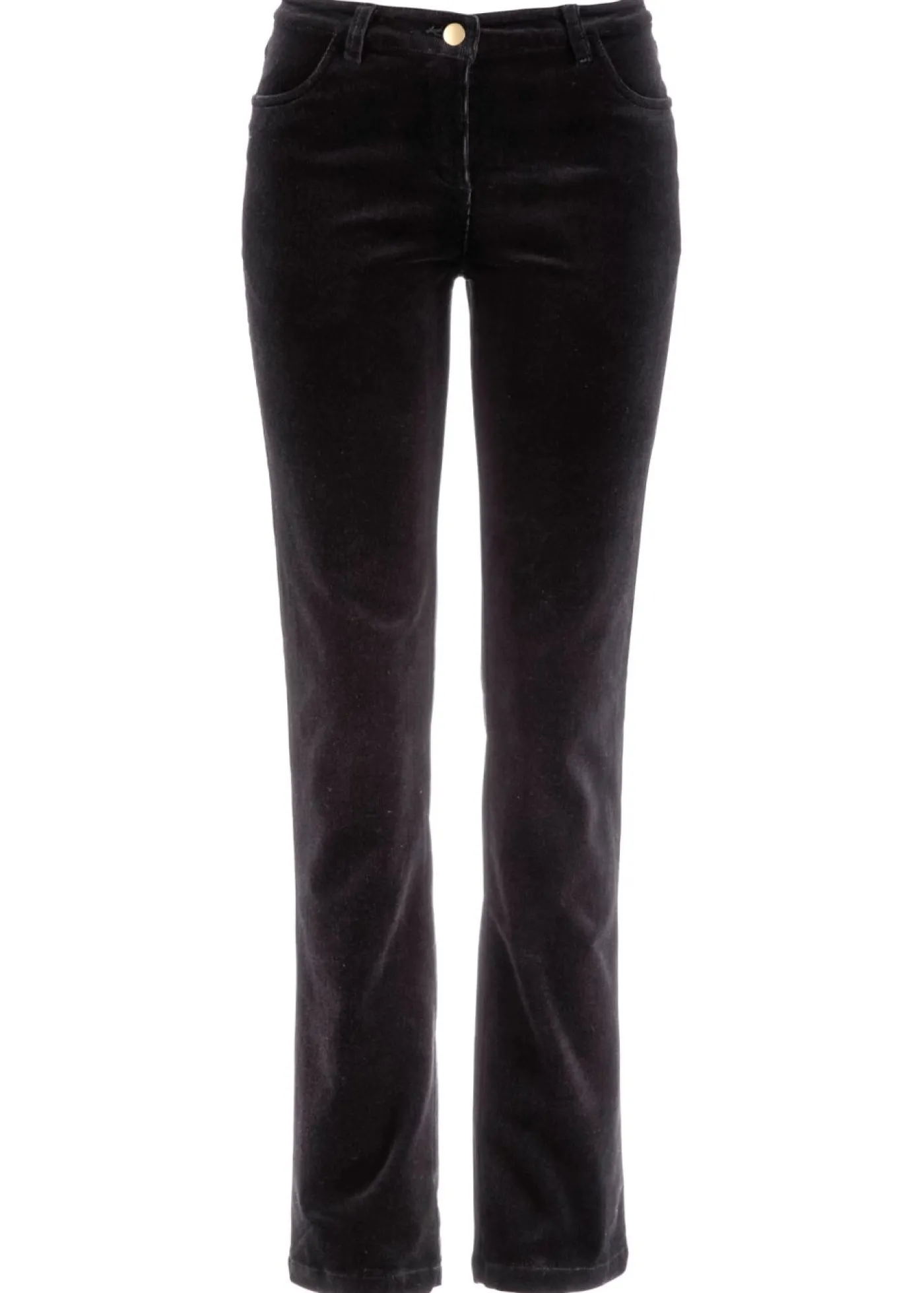 Mujer bonprix bonprix Pantalón de pana elásticos, straight