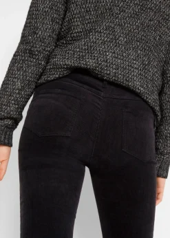 Mujer bonprix bonprix Pantalón de pana elásticos, straight