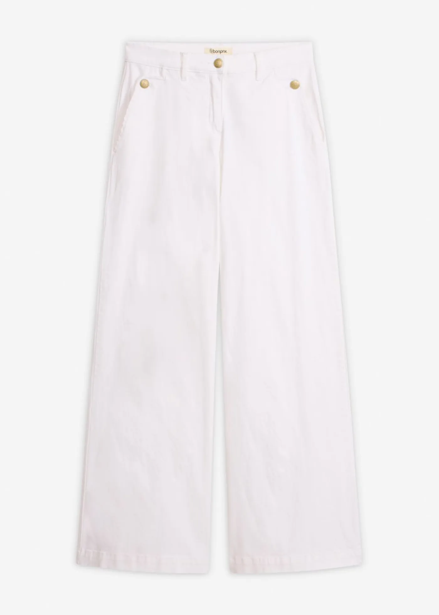 Mujer bonprix bonprix Pantalón de pernera ancha con elástico