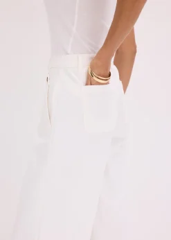 Mujer bonprix bonprix Pantalón de pernera ancha con elástico