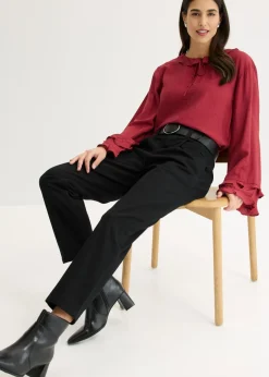 Mujer bonprix bonprix Pantalón de pinzas de algodón