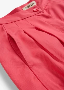 Mujer bonprix bonprix Pantalón de pinzas de lyocell fluido