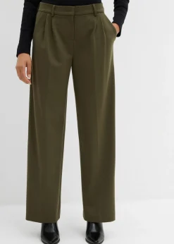 Mujer bonprix bonprix Pantalón de pinzas de mezcla de viscosa