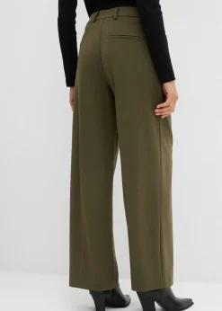 Mujer bonprix bonprix Pantalón de pinzas de mezcla de viscosa