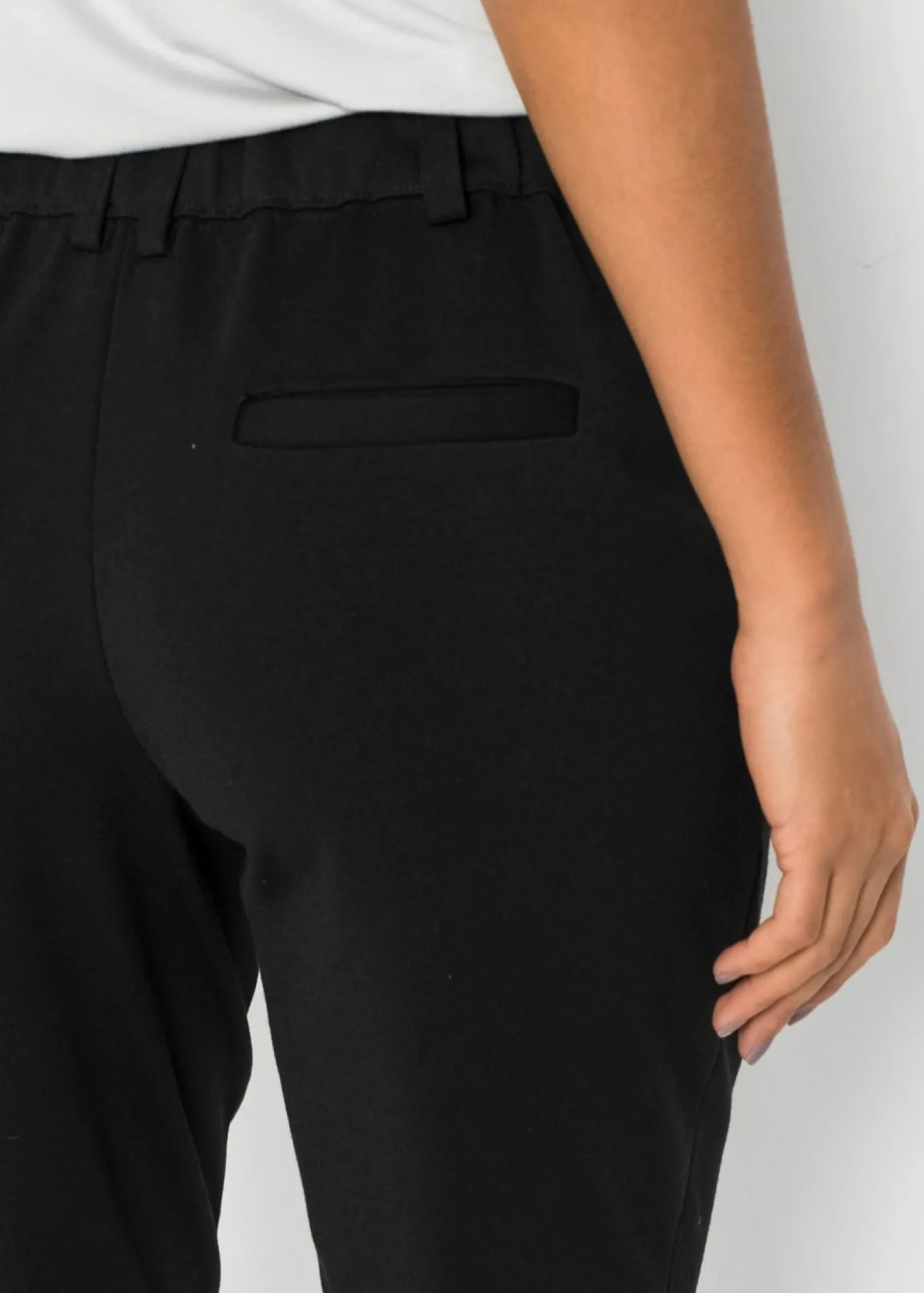 bonprix BODYFLIRT Pantalones>Pantalón de punto Negro