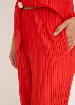 Mujer bonprix bonprix Pantalón de punto con plisado