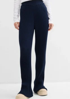 Mujer bonprix bonprix Pantalón de punto de mezcla de viscosa suave