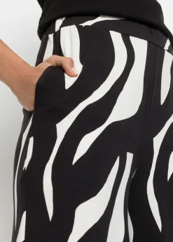 Mujer bonprix bonprix Pantalón de punto de mezcla de viscosa suave