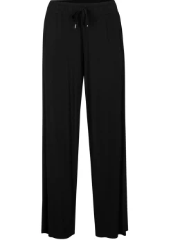 Mujer bonprix bonprix Pantalón de punto de mezcla de viscosa fluida