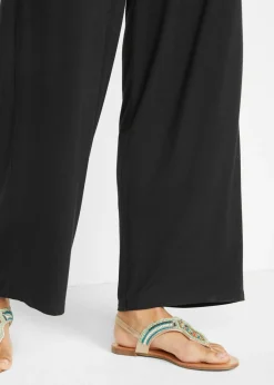 Mujer bonprix bonprix Pantalón de punto de mezcla de viscosa fluida
